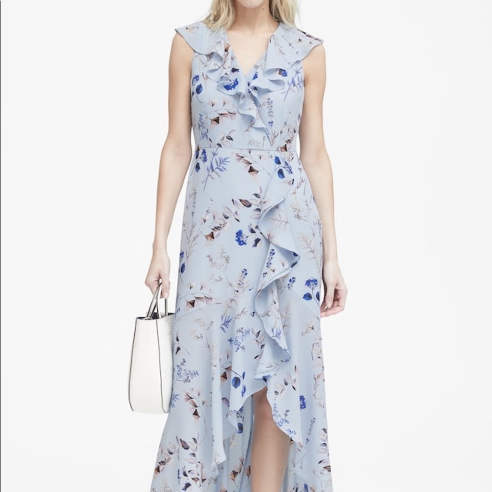 Banana Republic Floral maxi dress-size 4